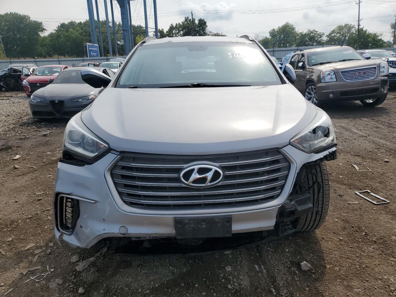 2017 Hyundai Santa Fe Se VIN: KM8SM4HF9HU214448 Lot: 81707515