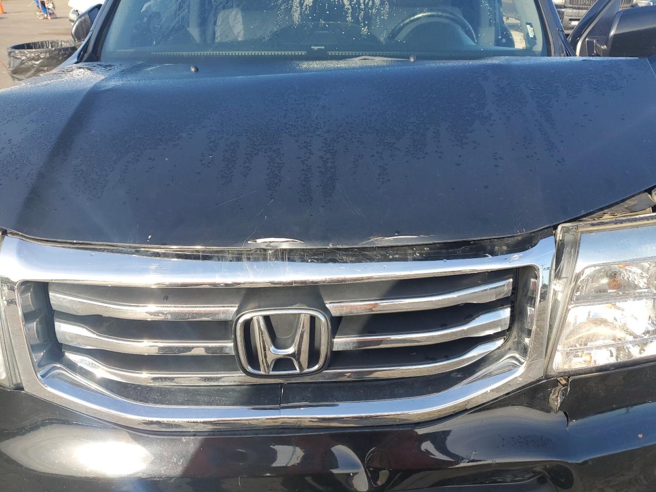 2012 Honda Pilot Exl VIN: 5FNYF4H53CB085317 Lot: 71557205