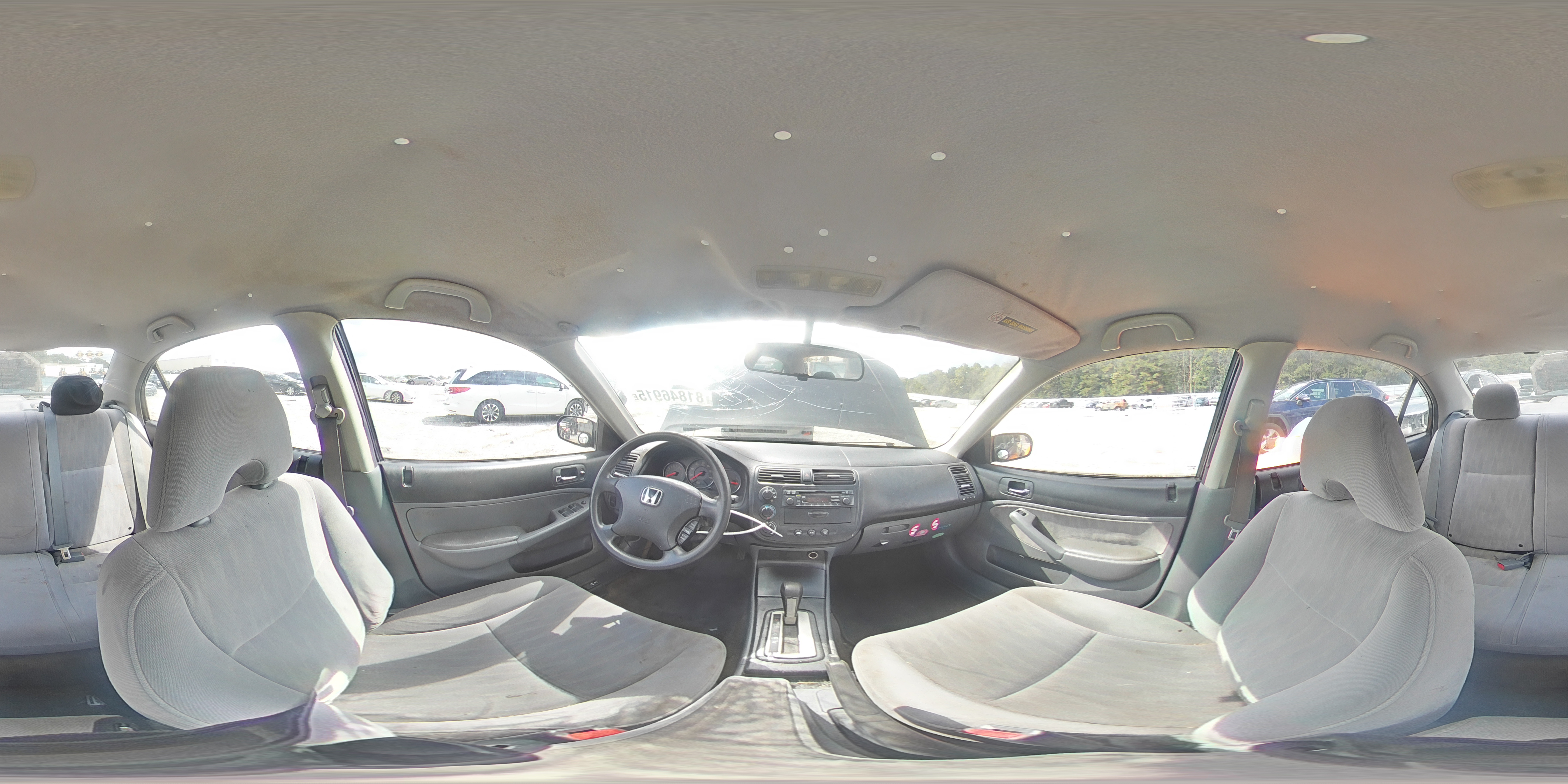 2003 Honda Civic Lx VIN: 2HGES165X3H579105 Lot: 81846915