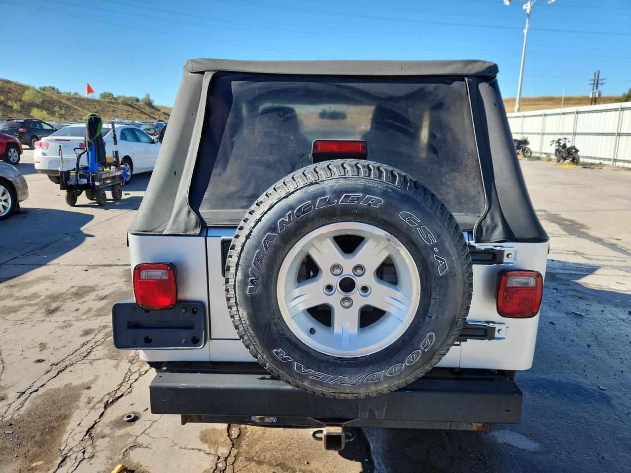 2005 Jeep Wrangler / Tj Unlimited VIN: 1J4FA44SX5P342719 Lot: 84007275