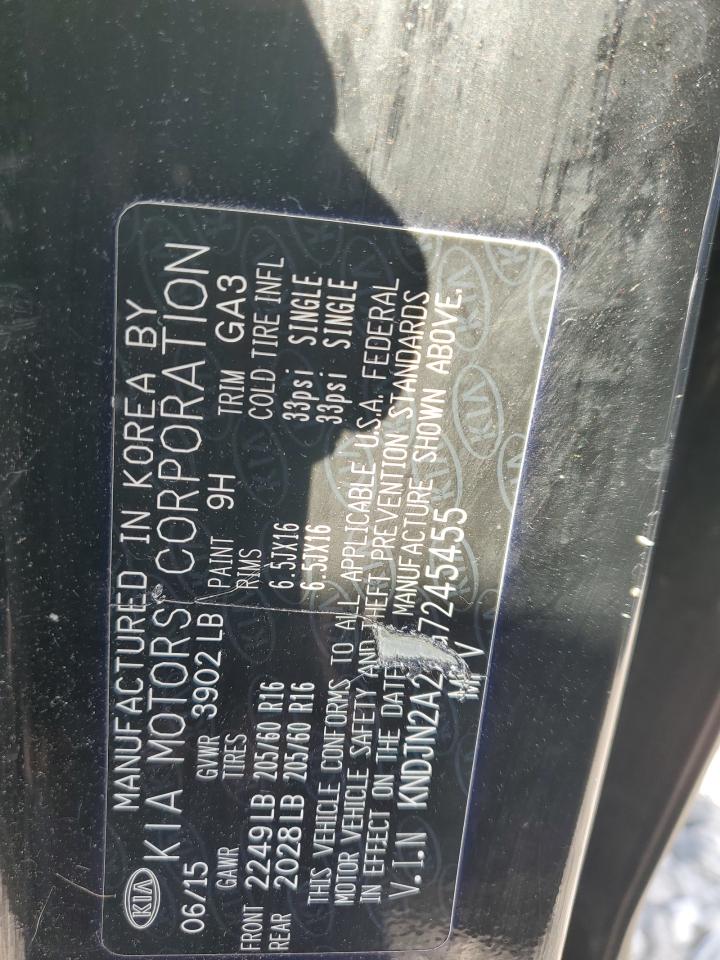 2016 Kia Soul VIN: KNDJN2A2XG7245455 Lot: 80838595