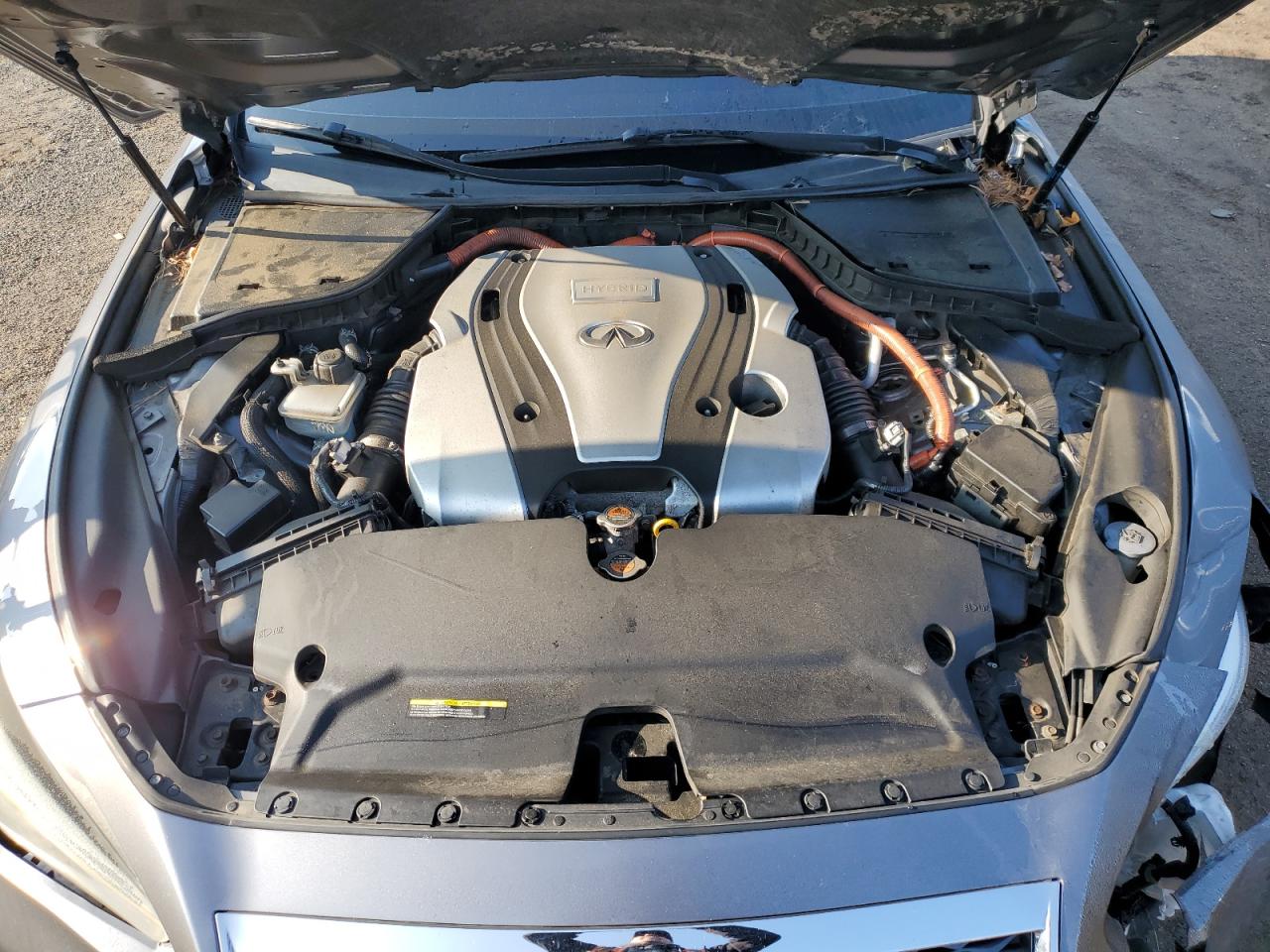 2014 Infiniti Q50 Hybrid Premium VIN: JN1AV7AR9EM702400 Lot: 71558095