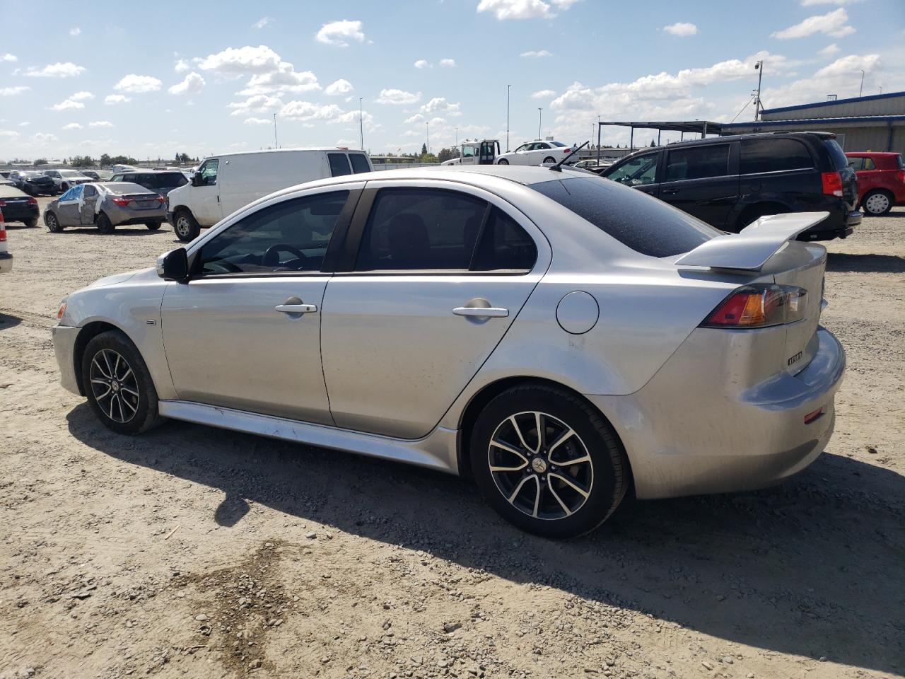 2017 Mitsubishi Lancer Es JA32U2FUXHU014607 photo #3