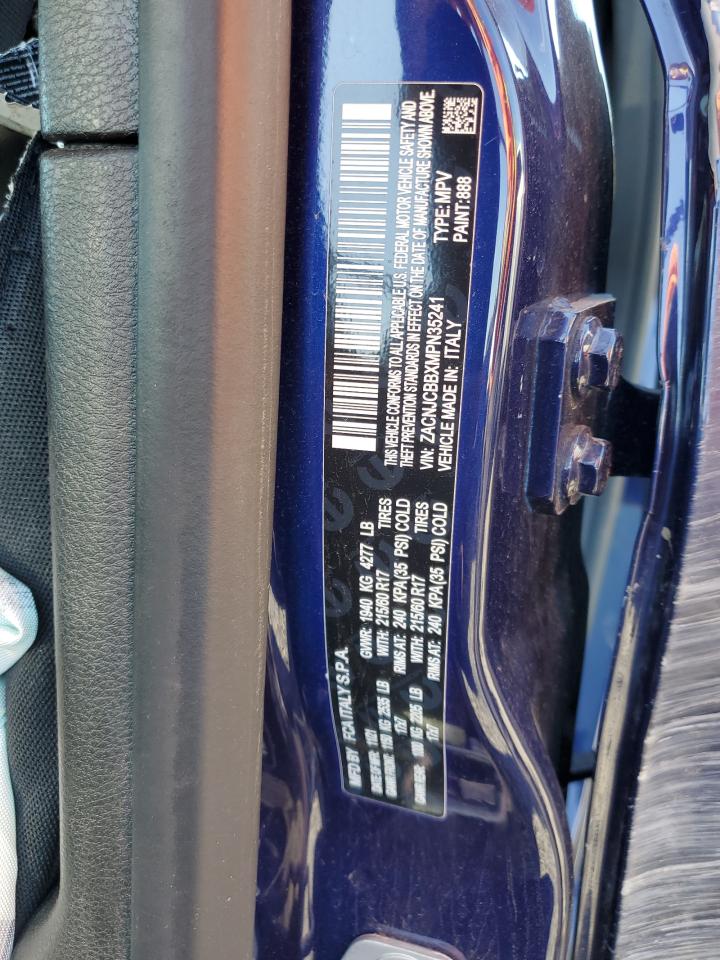 2021 Jeep Renegade Latitude VIN: ZACNJCBBXMPN35241 Lot: 71614985