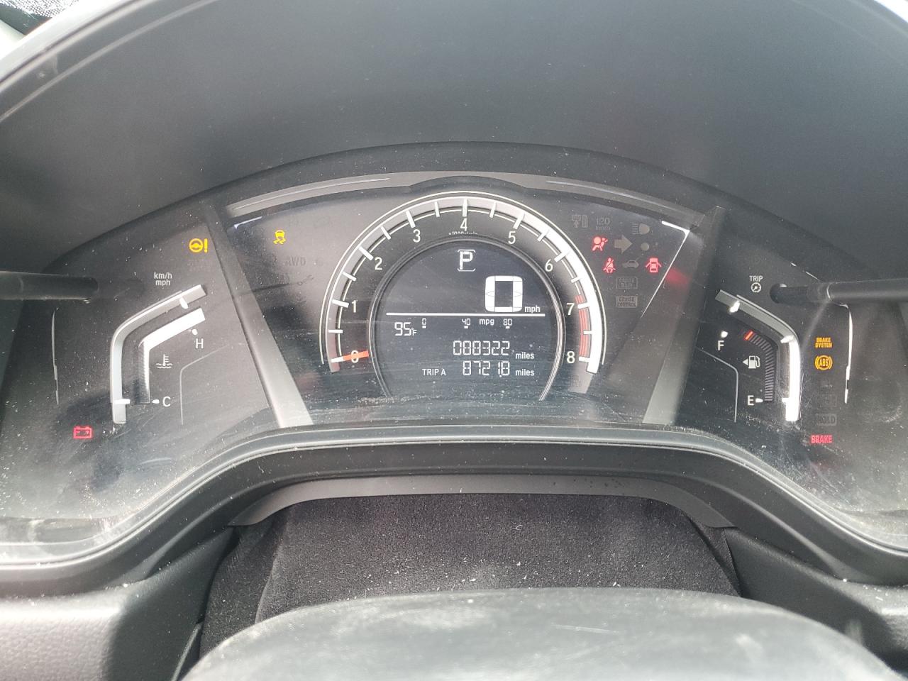 2019 Honda Cr-V Lx VIN: 2HKRW5H36KH406307 Lot: 70130885