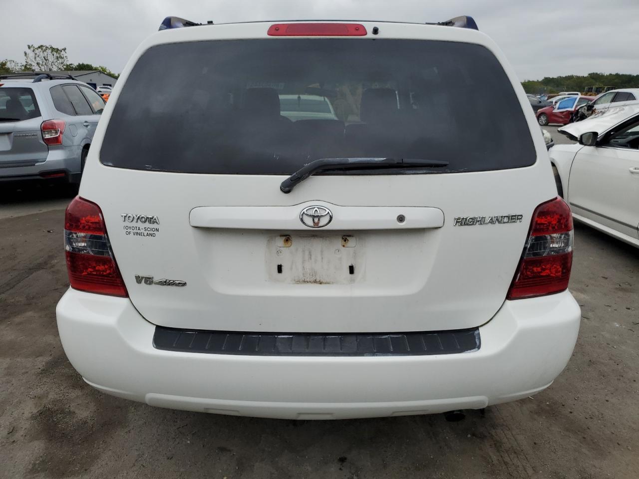 2006 Toyota Highlander Limited VIN: JTEEP21A160168190 Lot: 80383445