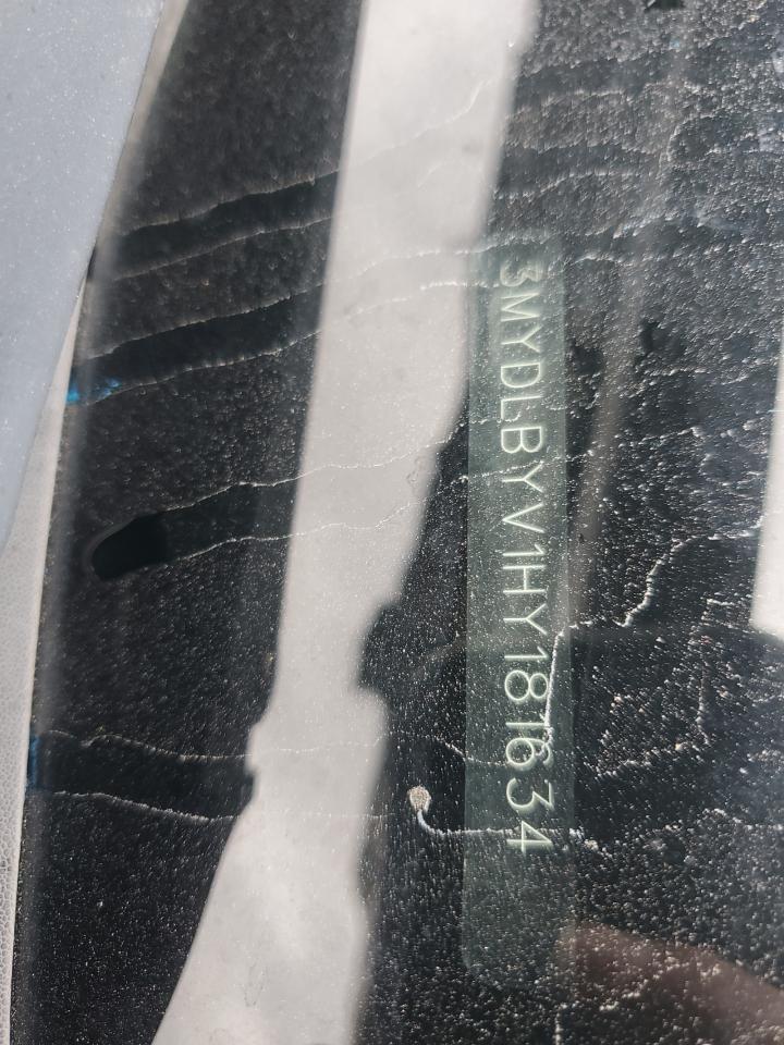 2017 Toyota Yaris Ia VIN: 3MYDLBYV1HY181634 Lot: 71963585