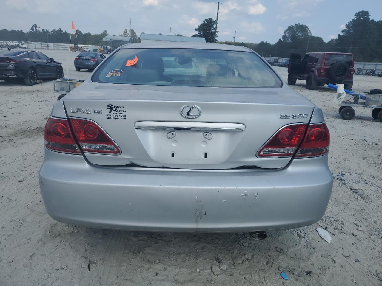2006 Lexus Es 330 VIN: JTHBA30G965144368 Lot: 80685275