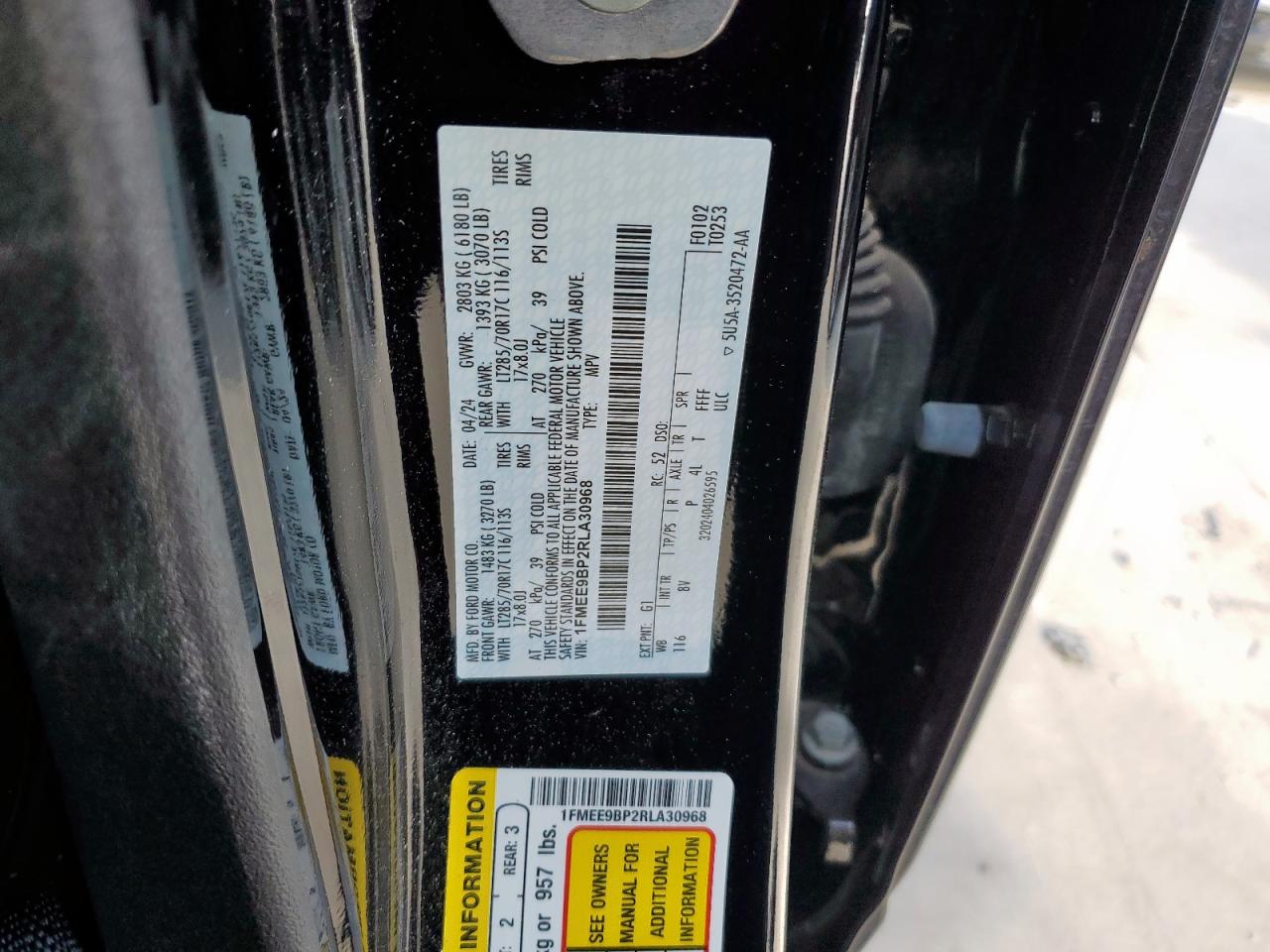 2024 Ford Bronco Badlands VIN: 1FMEE9BP2RLA30968 Lot: 83951445