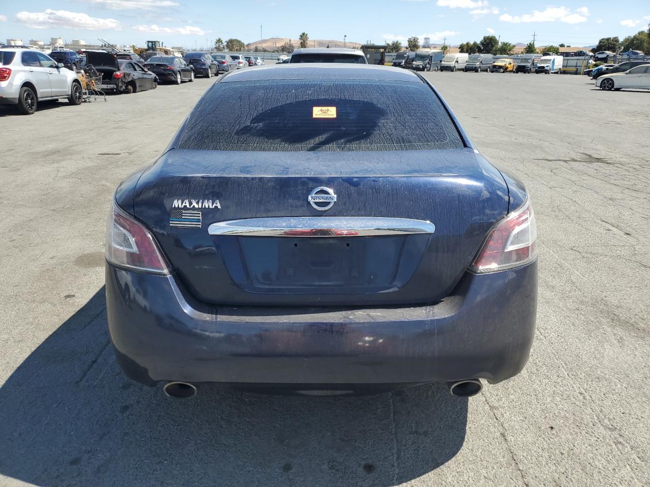 2014 Nissan Maxima S VIN: 1N4AA5AP6EC433697 Lot: 72081015