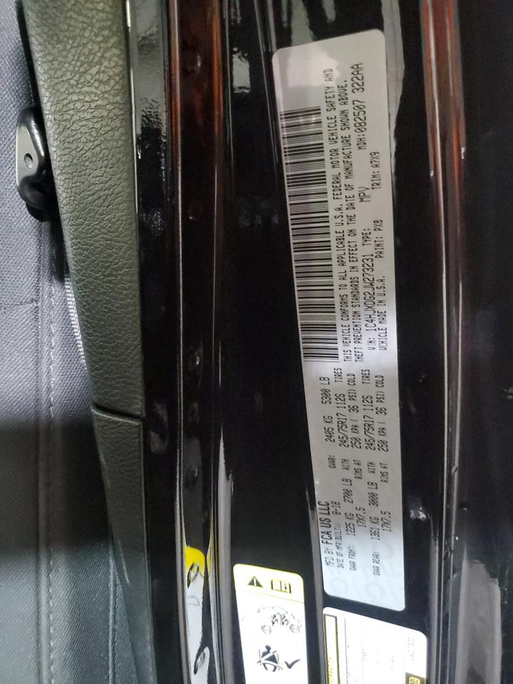 2018 Jeep Wrangler Unlimited Sport VIN: 1C4HJXDG2JW273231 Lot: 72015095