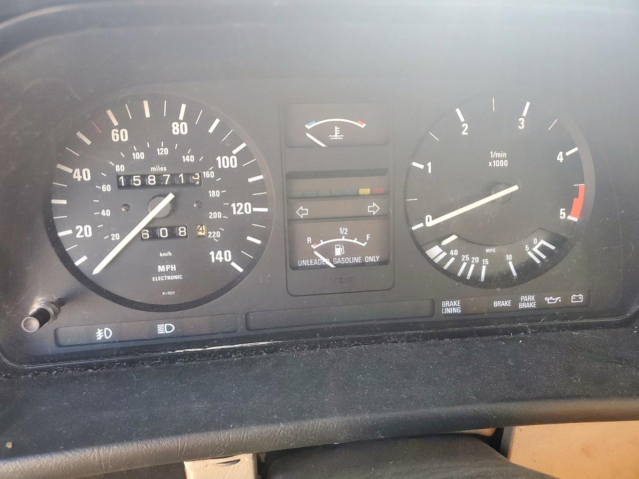 1986 BMW 528 E Automatic VIN: WBADK8300G9703381 Lot: 83903985