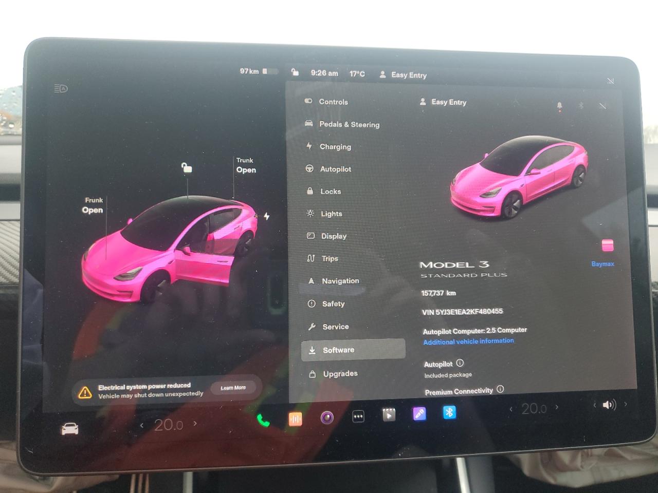 2019 Tesla Model 3 VIN: 5YJ3E1EA2KF480455 Lot: 83810895