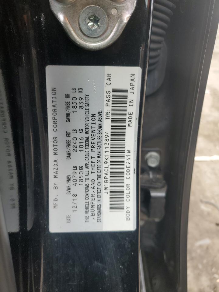 2019 Mazda 3 Preferred Plus VIN: JM1BPACL9K1113894 Lot: 84722275