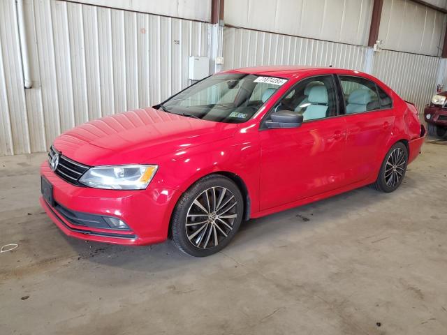  VOLKSWAGEN JETTA 2016 Красный