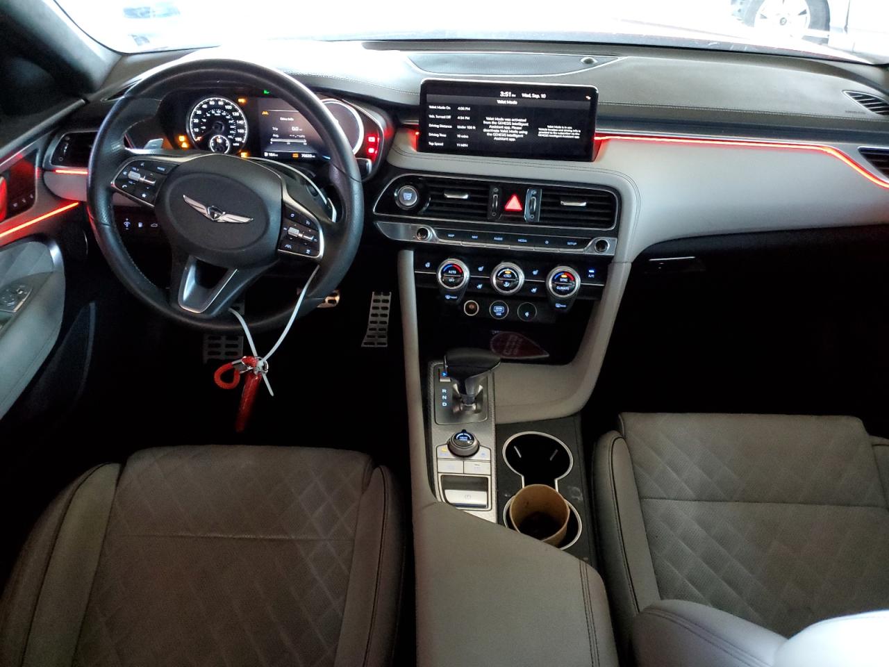 2022 Genesis G70 Base VIN: KMTG54TE1NU094969 Lot: 80159845