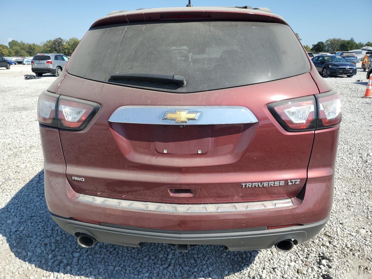 2015 Chevrolet Traverse Ltz VIN: 1GNKVJKDXFJ166844 Lot: 81433455