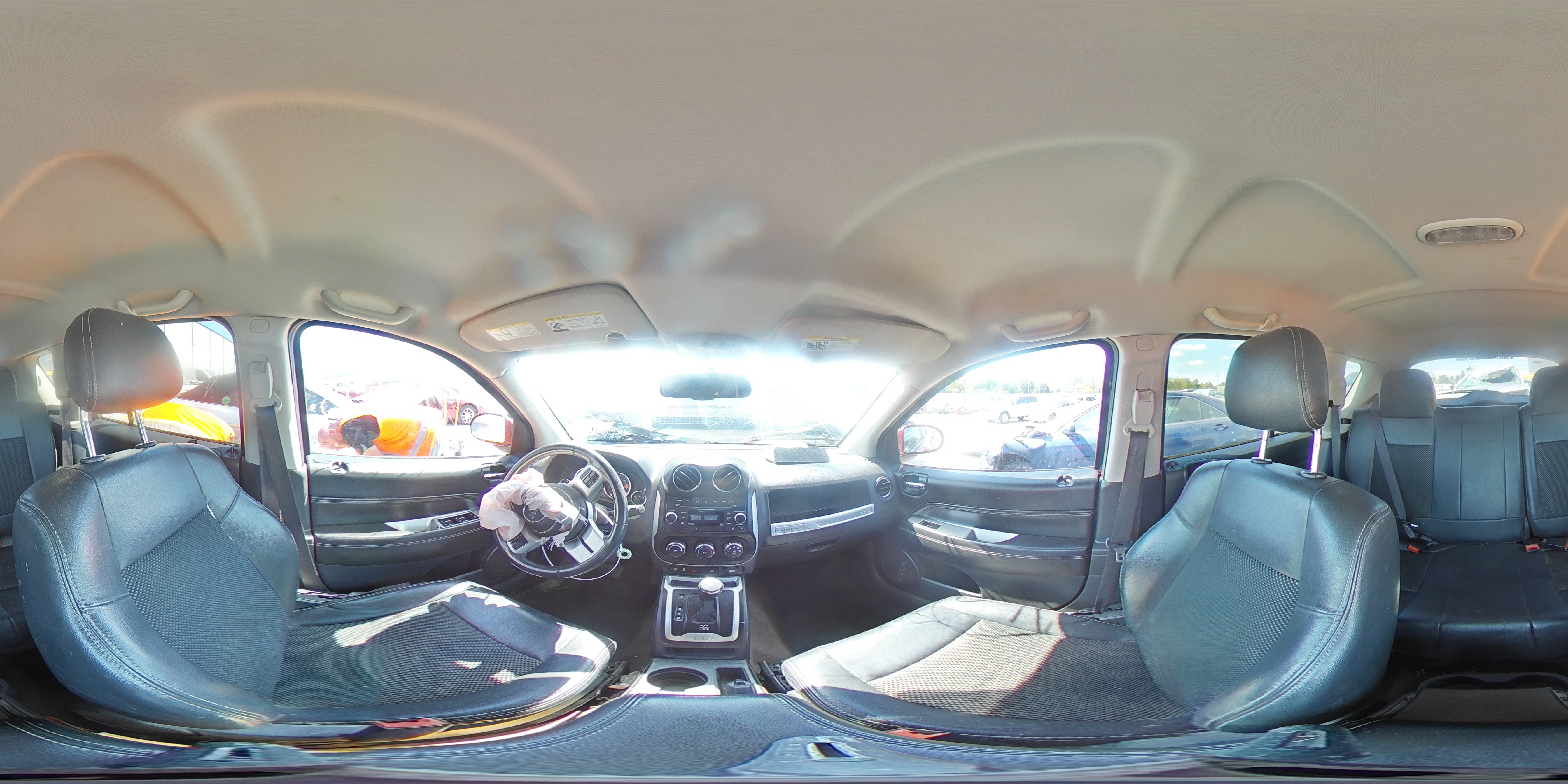 2017 Jeep Compass Latitude VIN: 1C4NJDEB0HD163479 Lot: 80134805