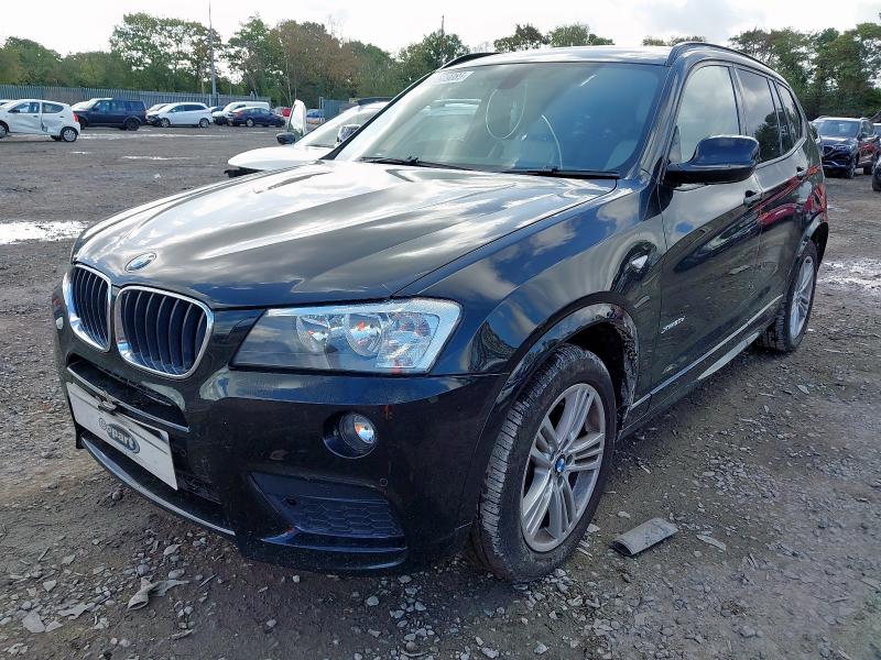 2013 BMW X3 XDRIVE20D M SPORT AUTO  for sale at Copart WOLVERHAMPTON