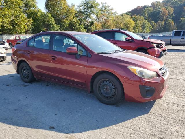  SUBARU IMPREZA 2012 Czerwony