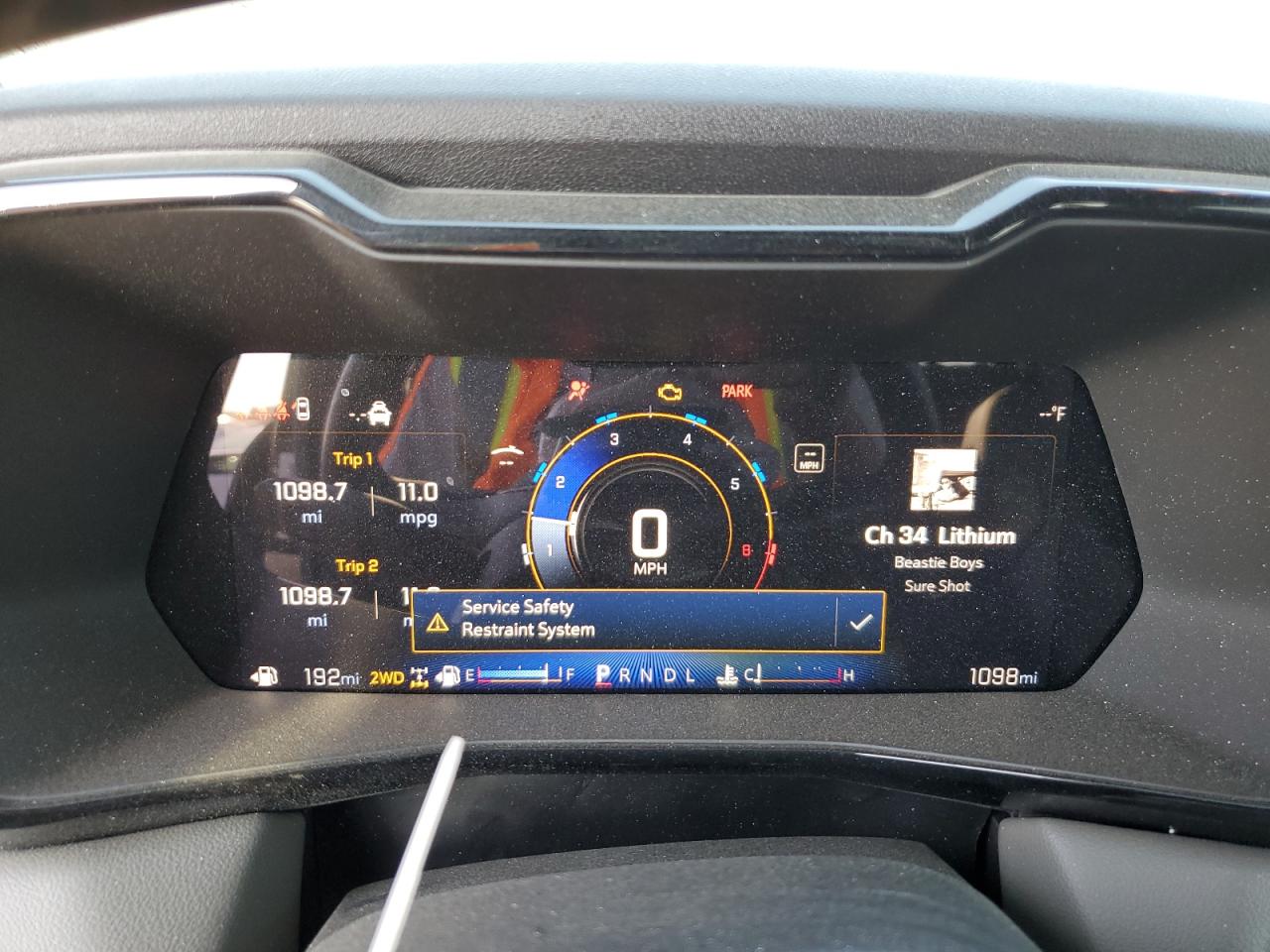 2025 Chevrolet Colorado Zr2 VIN: 1GCPTFEKXS1167529 Lot: 81853105