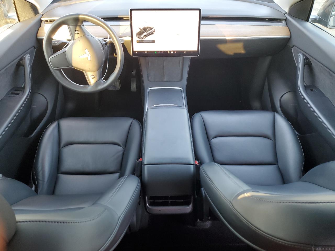 2021 Tesla Model Y VIN: 5YJYGDEE7MF281196 Lot: 80250505