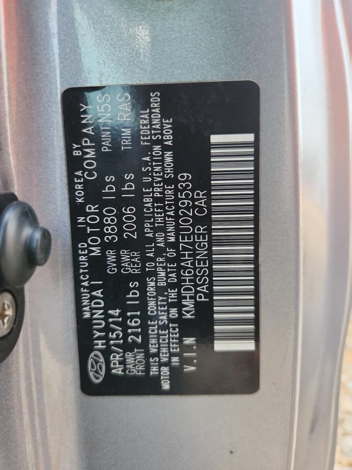 2014 Hyundai Elantra Coupe Gs VIN: KMHDH6AH7EU029539 Lot: 71513595
