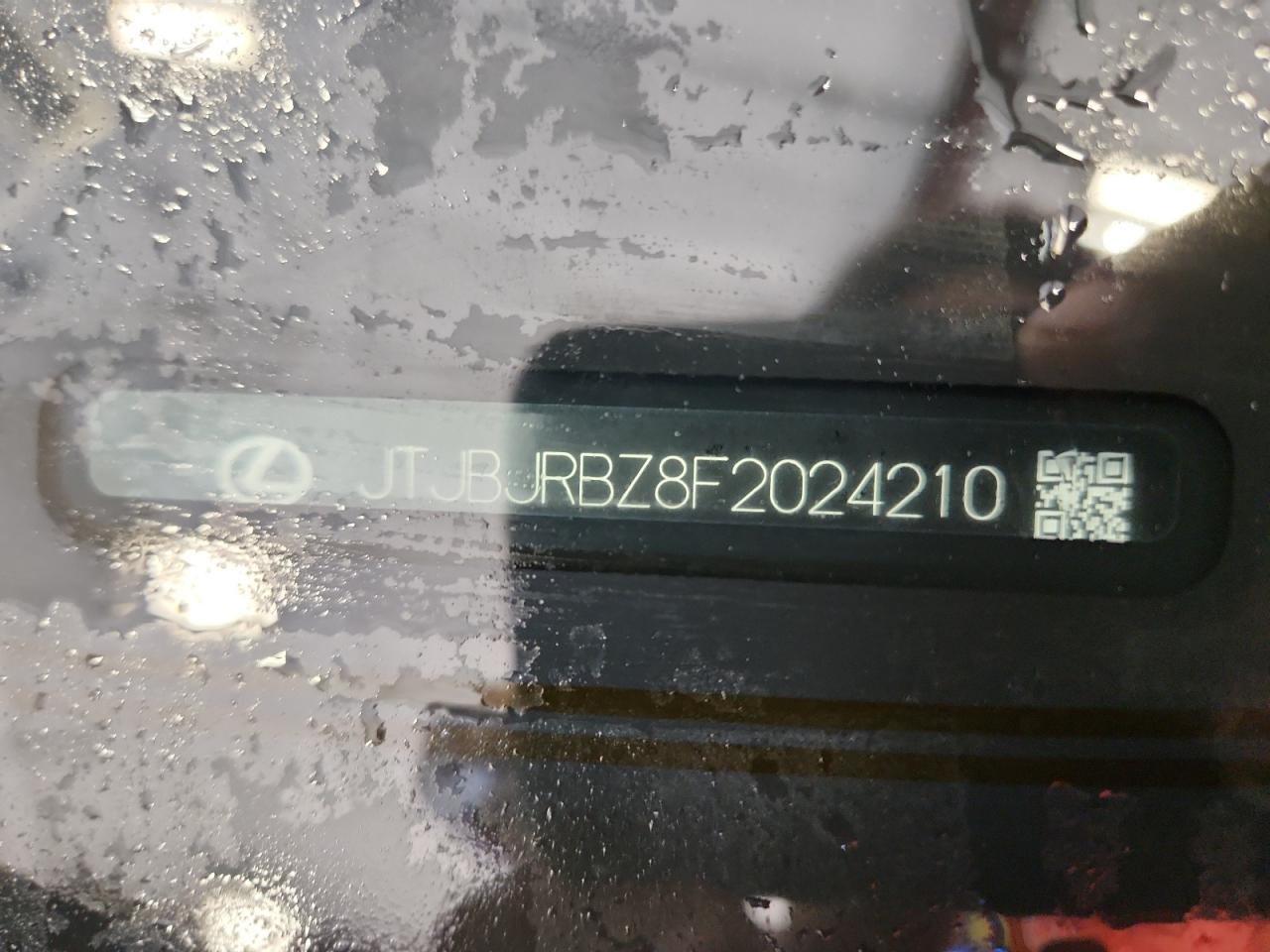 2015 Lexus Nx 300H VIN: JTJBJRBZ8F2024210 Lot: 84544415