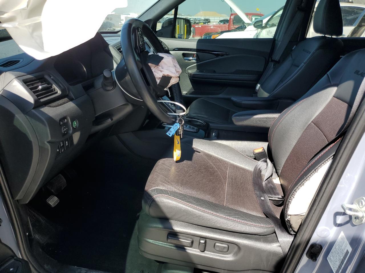 2022 Honda Pilot Black VIN: 5FNYF6H71NB056592 Lot: 80497165