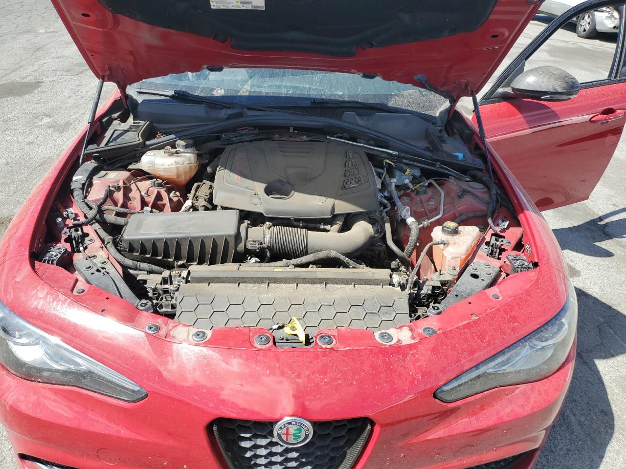 2021 Alfa Romeo Giulia Ti VIN: ZARFAMBN3M7639936 Lot: 71976525