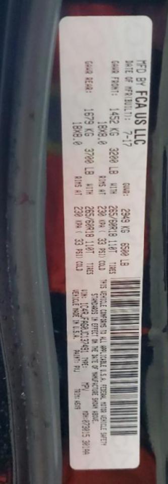 2018 Jeep Grand Cherokee Laredo VIN: 1C4RJFAG0JC137491 Lot: 80651915