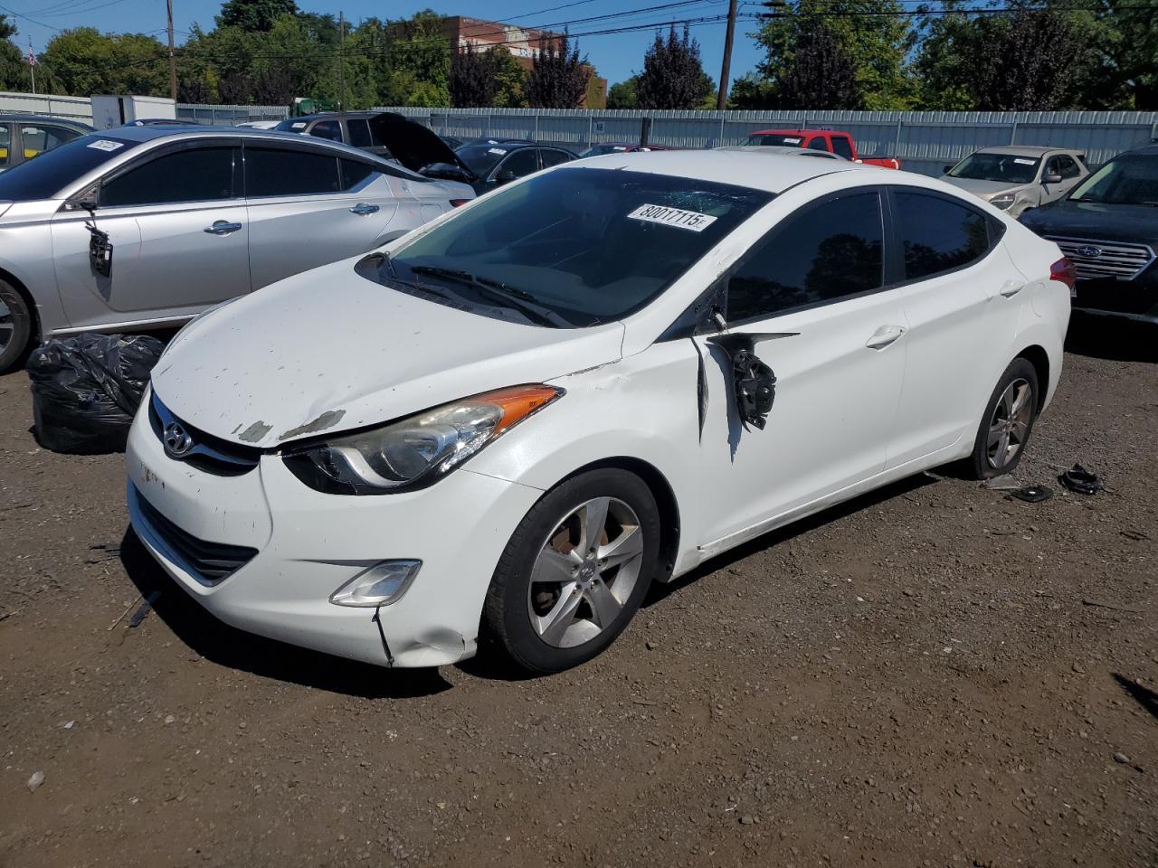 2013 Hyundai Elantra Gls VIN: 5NPDH4AE2DH432710 Lot: 80017115