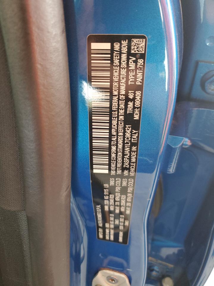 2020 Alfa Romeo Stelvio VIN: ZASPAJAN1L7C96421 Lot: 80432005