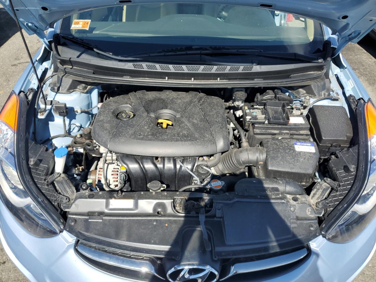 2012 Hyundai Elantra Gls VIN: KMHDH4AE3CU225534 Lot: 80892415