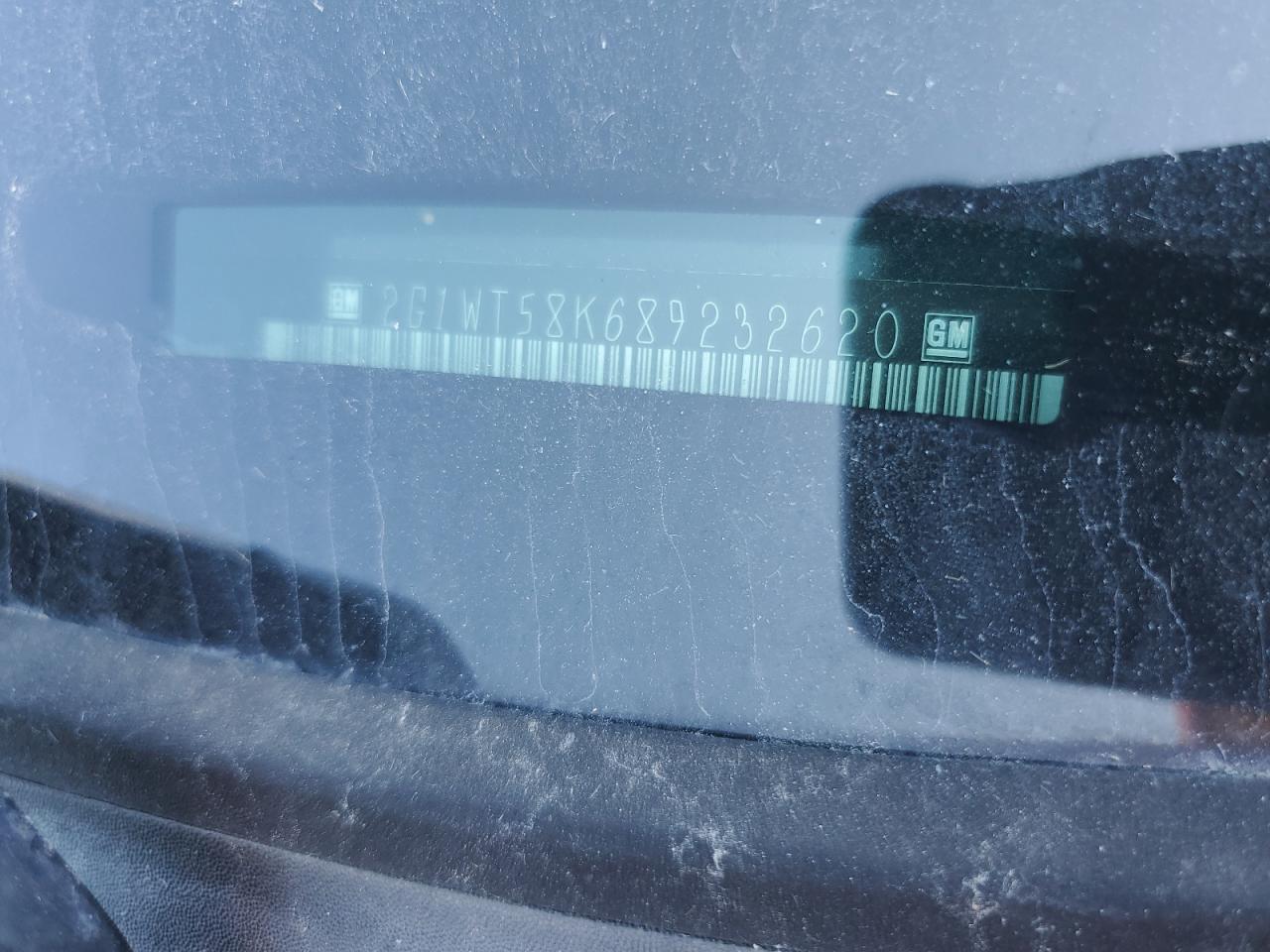 2008 Chevrolet Impala Lt VIN: 2G1WT58K689232620 Lot: 70912485