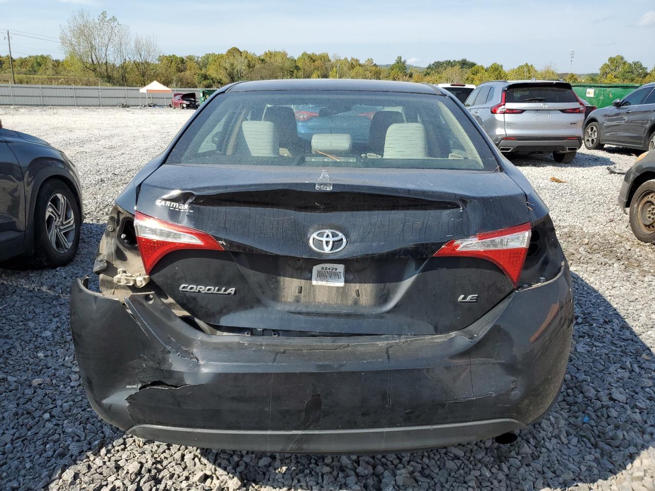 2016 Toyota Corolla L VIN: 2T1BURHE0GC596146 Lot: 81416465