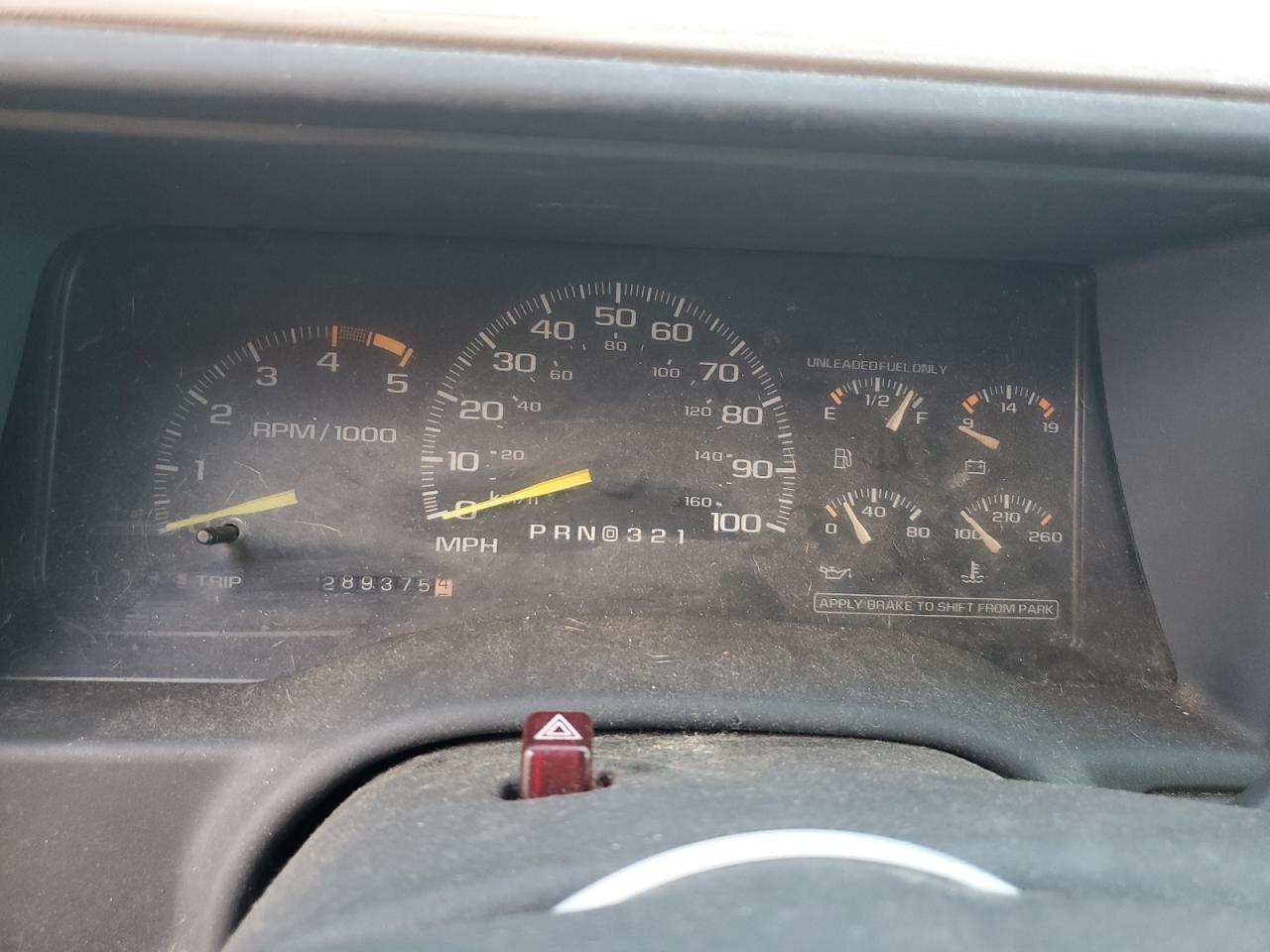 1995 GMC Yukon VIN: 3GKEK18K6SG500291 Lot: 84031985