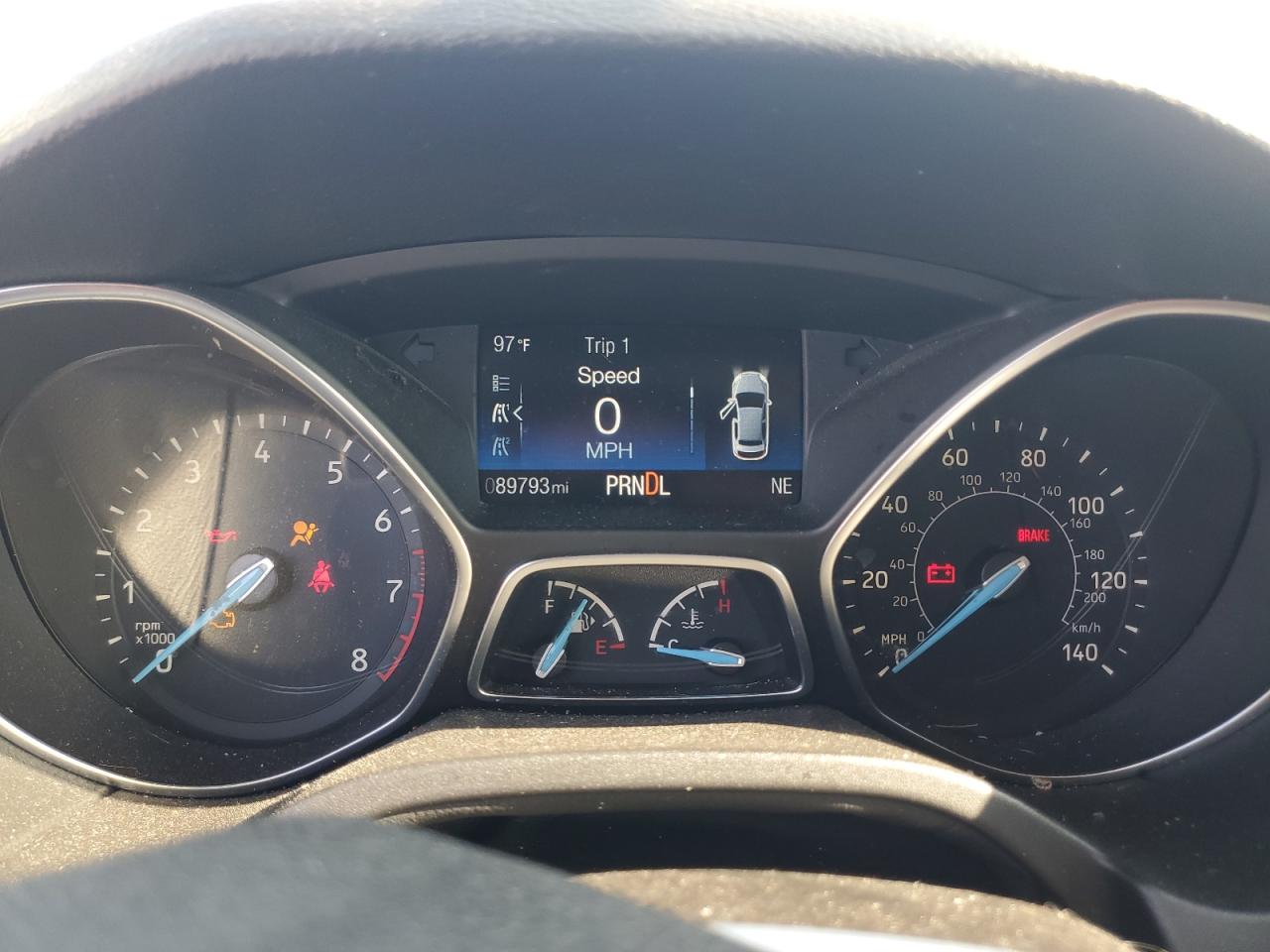2018 Ford Focus Se VIN: 1FADP3K26JL217989 Lot: 80854135