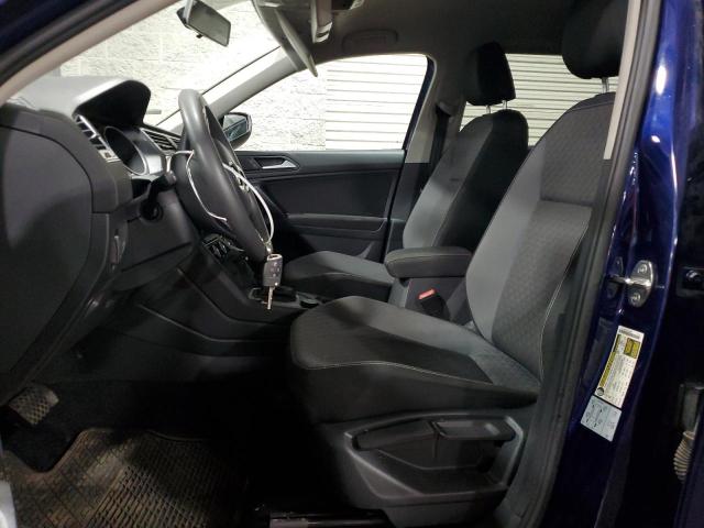  VOLKSWAGEN TIGUAN 2021 Синий