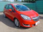 2015 VAUXHALL MERIVA LIFE 1.4I 16V LIFE 5DR for sale at Copart PETERLEE