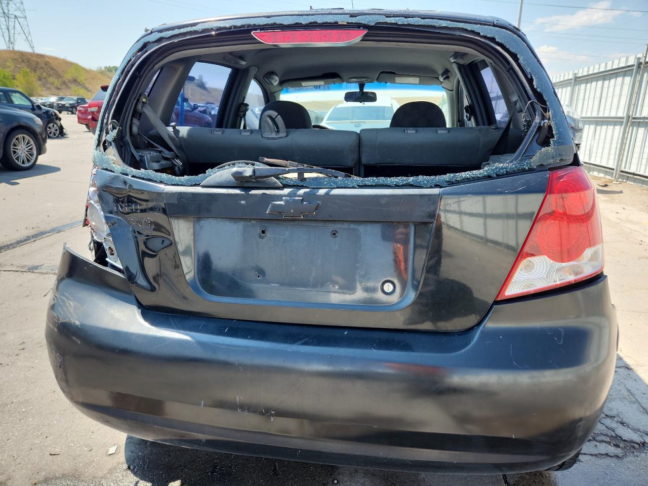 2005 Chevrolet Aveo Base VIN: KL1TD62695B356276 Lot: 71059425