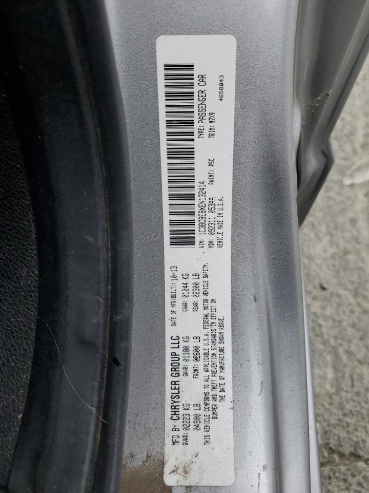 2014 Chrysler 200 Touring VIN: 1C3BCBEBXEN132414 Lot: 81886275