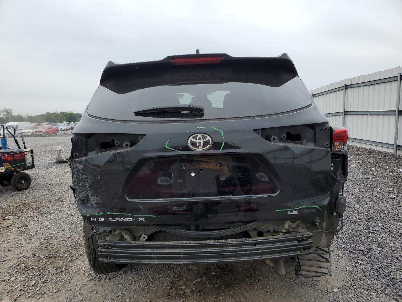 2021 Toyota Highlander L VIN: 5TDBZRBH2MS160017 Lot: 84249985
