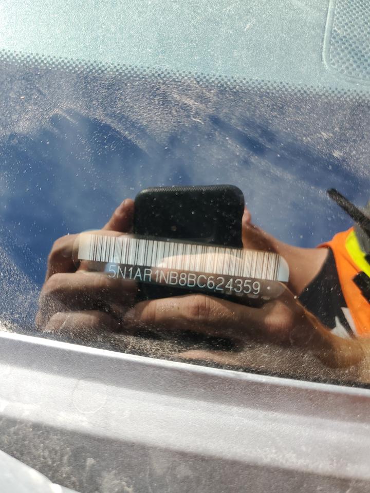 2011 Nissan Pathfinder S VIN: 5N1AR1NB8BC624359 Lot: 80361285