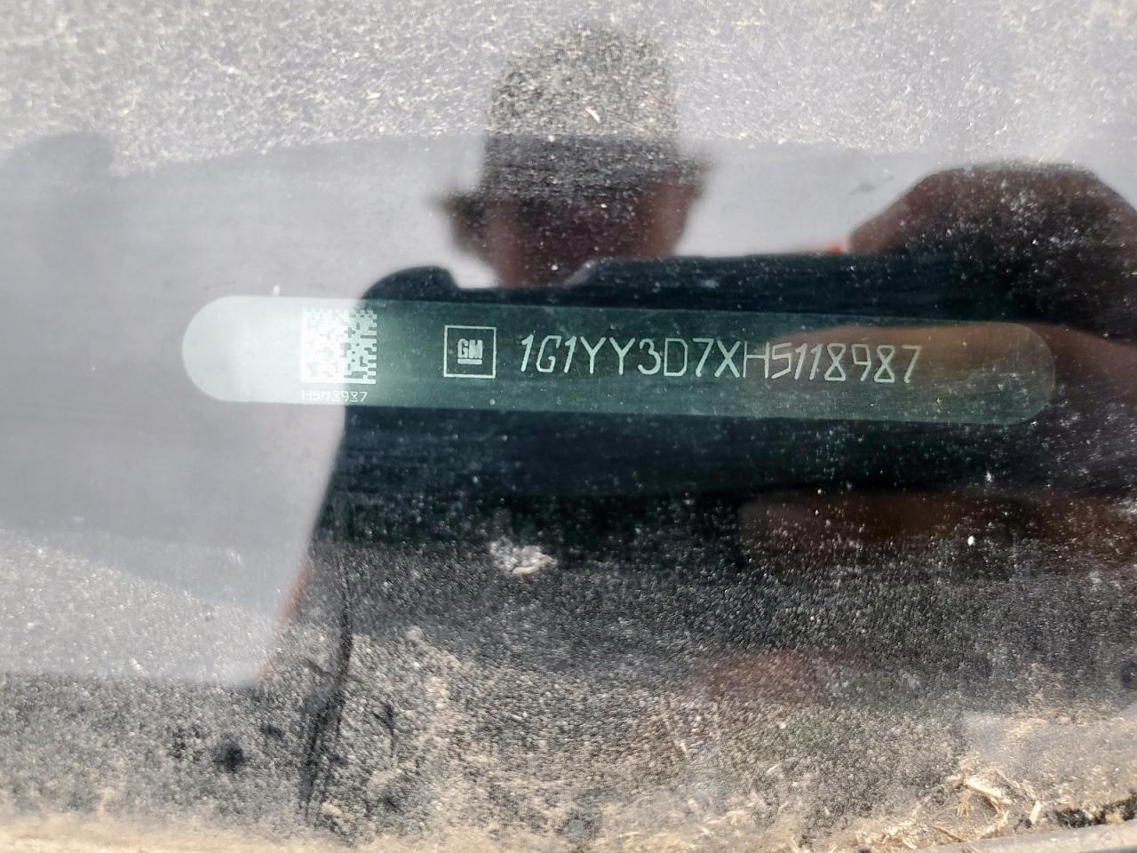 2017 Chevrolet Corvette Grand Sport 2Lt VIN: 1G1YY3D7XH5118987 Lot: 83818085