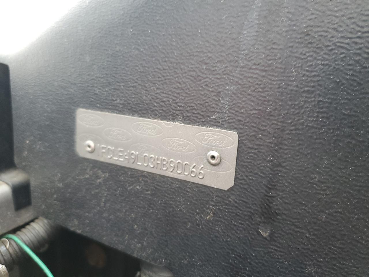 2003 Ford Econoline E450 Super Duty Commercial Stripped Chassis VIN: 1FCLE49L03HB90066 Lot: 83951675