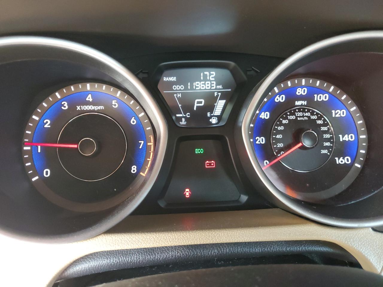 2013 Hyundai Elantra Gls VIN: KMHDH4AE9DU498088 Lot: 83827375