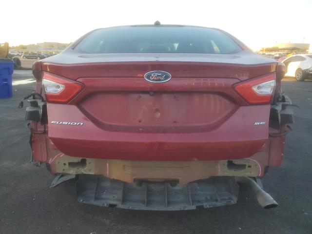  FORD FUSION 2016 Czerwony