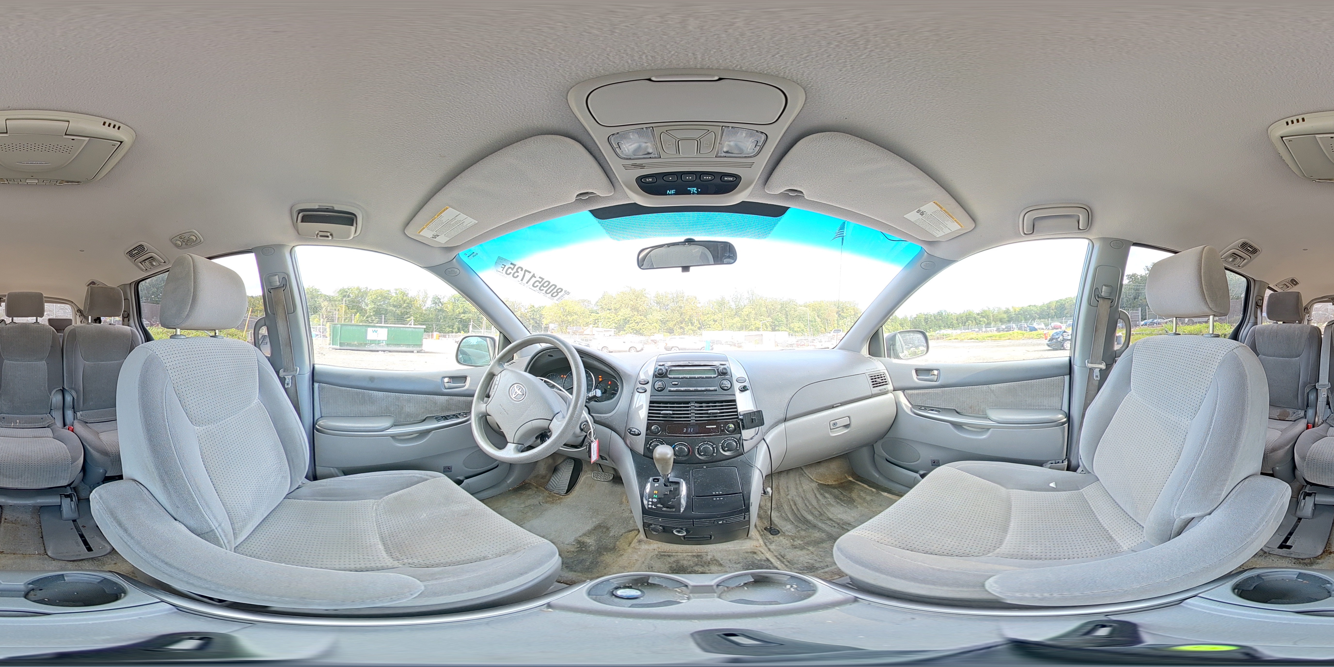 2008 Toyota Sienna Ce VIN: 5TDZK23C38S210684 Lot: 80951735