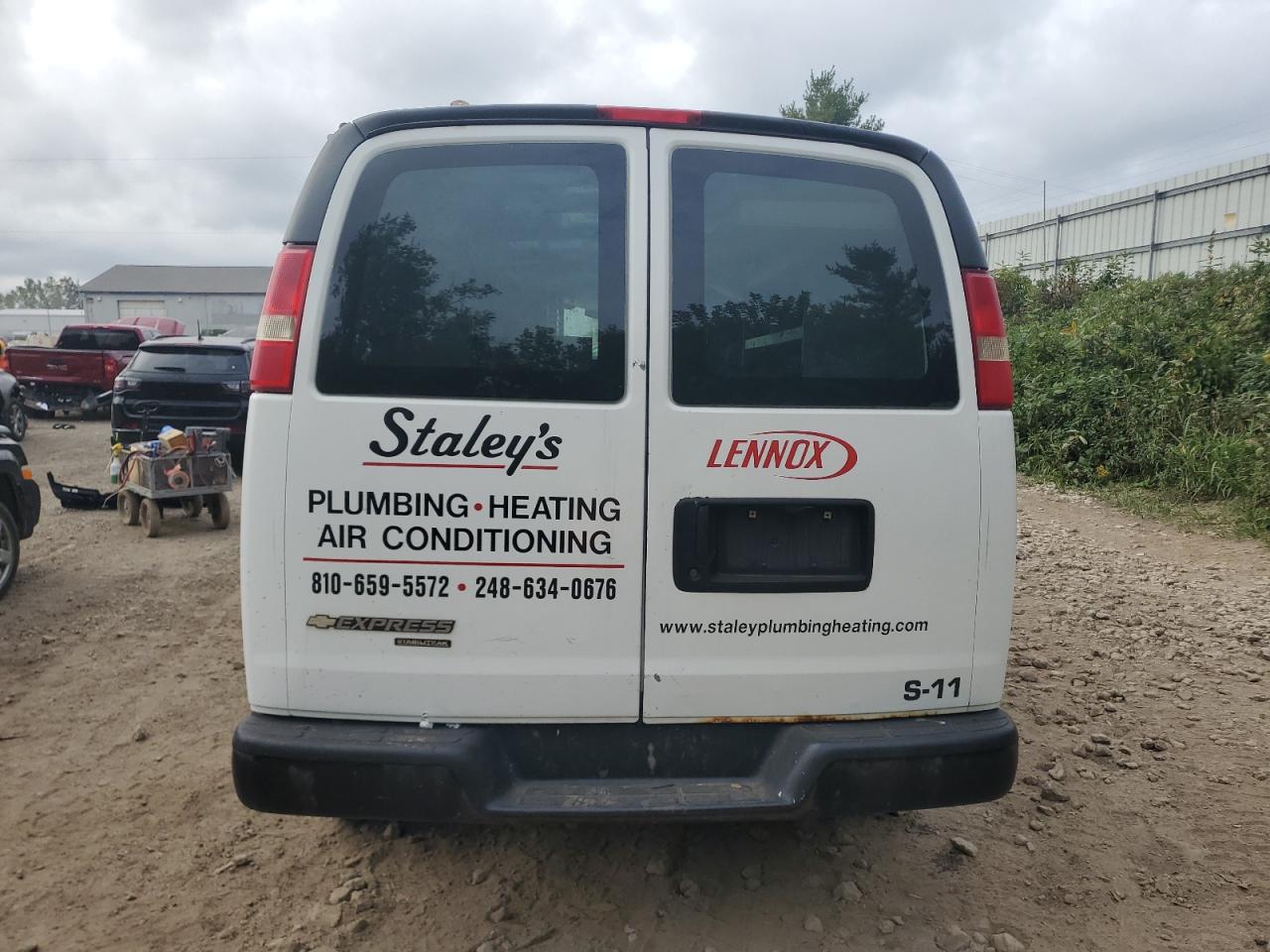 2012 Chevrolet Express G2500 VIN: 1GCWGFFA5C1181815 Lot: 81314915
